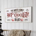 Personalized Hot Chocolate Bar Sign