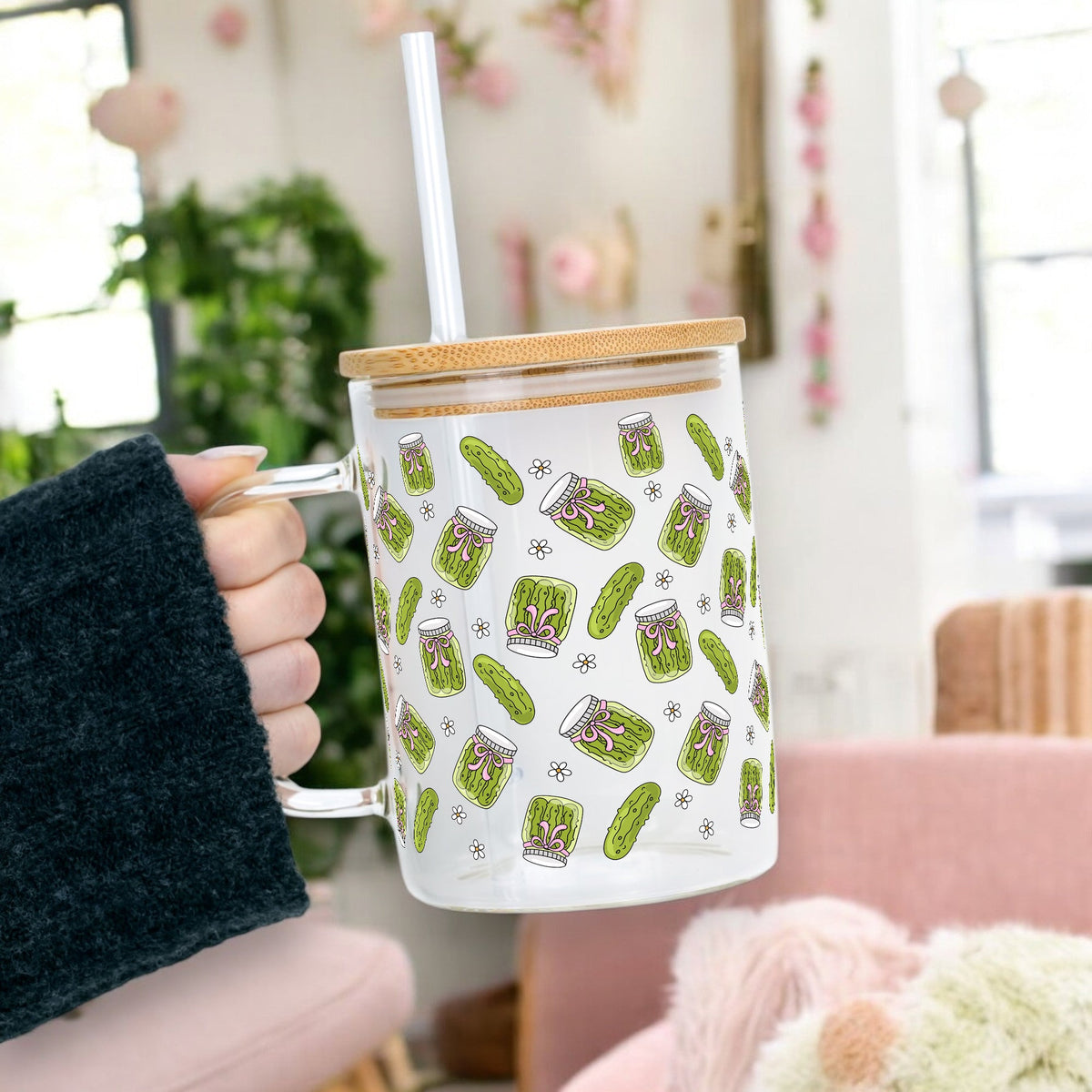 Coquette Pickle Glass Cups