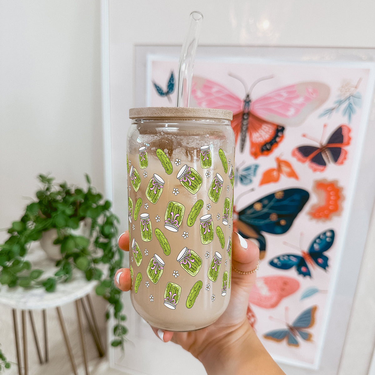 Coquette Pickle Glass Cups