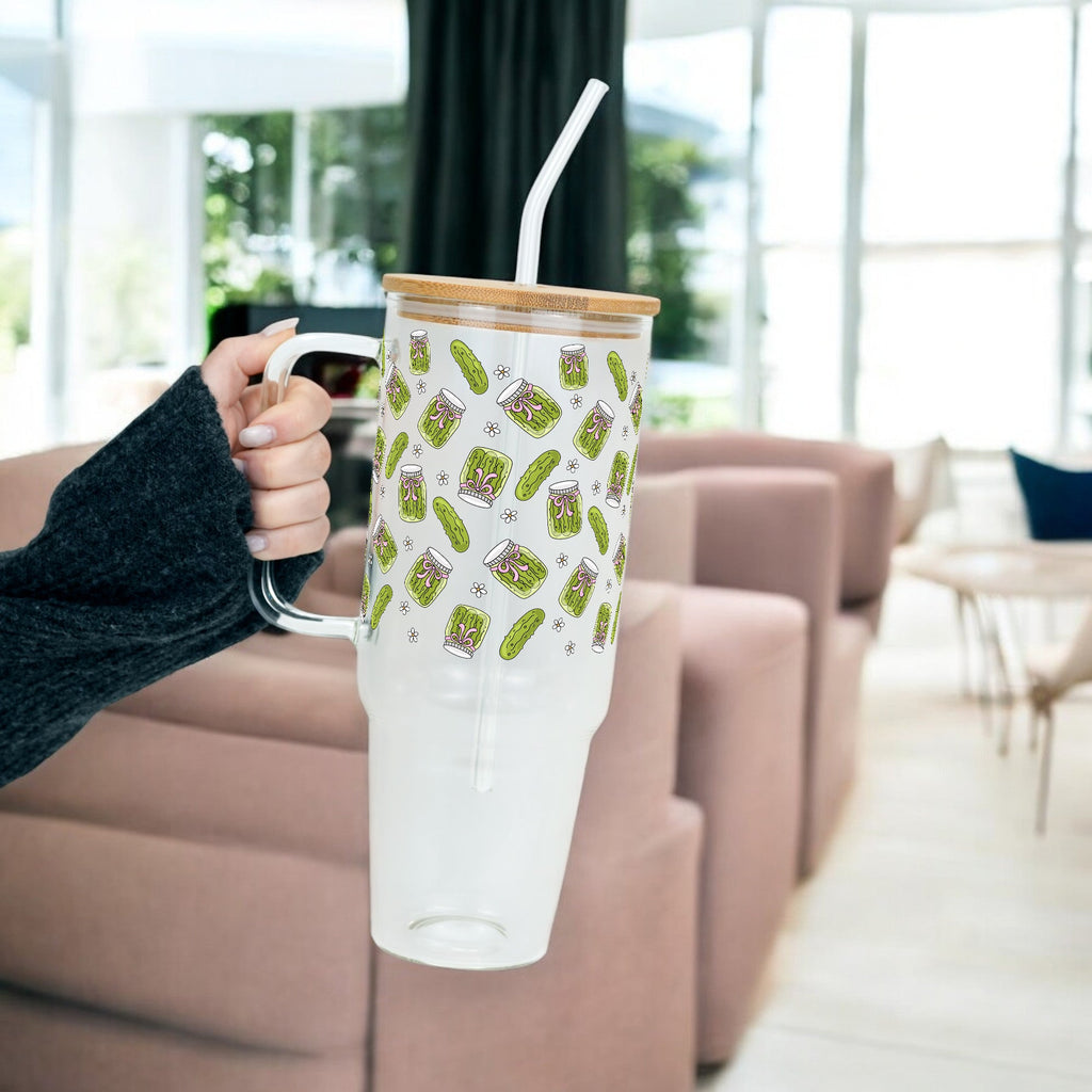 Coquette Pickle Glass Cups