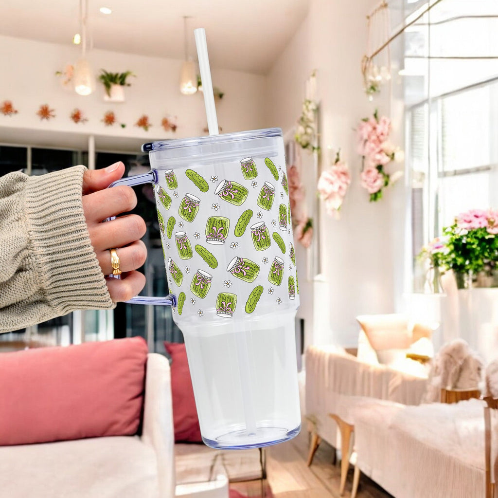 Coquette Pickle Glass Cups