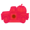 Pickup With Pumpkin Magnetic Plaque | 5.5" x 3.5" | Multiple Color Options | Glowing Creation