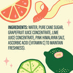 Pink & Citrusy Paloma Cocktail & Mocktail Mixer