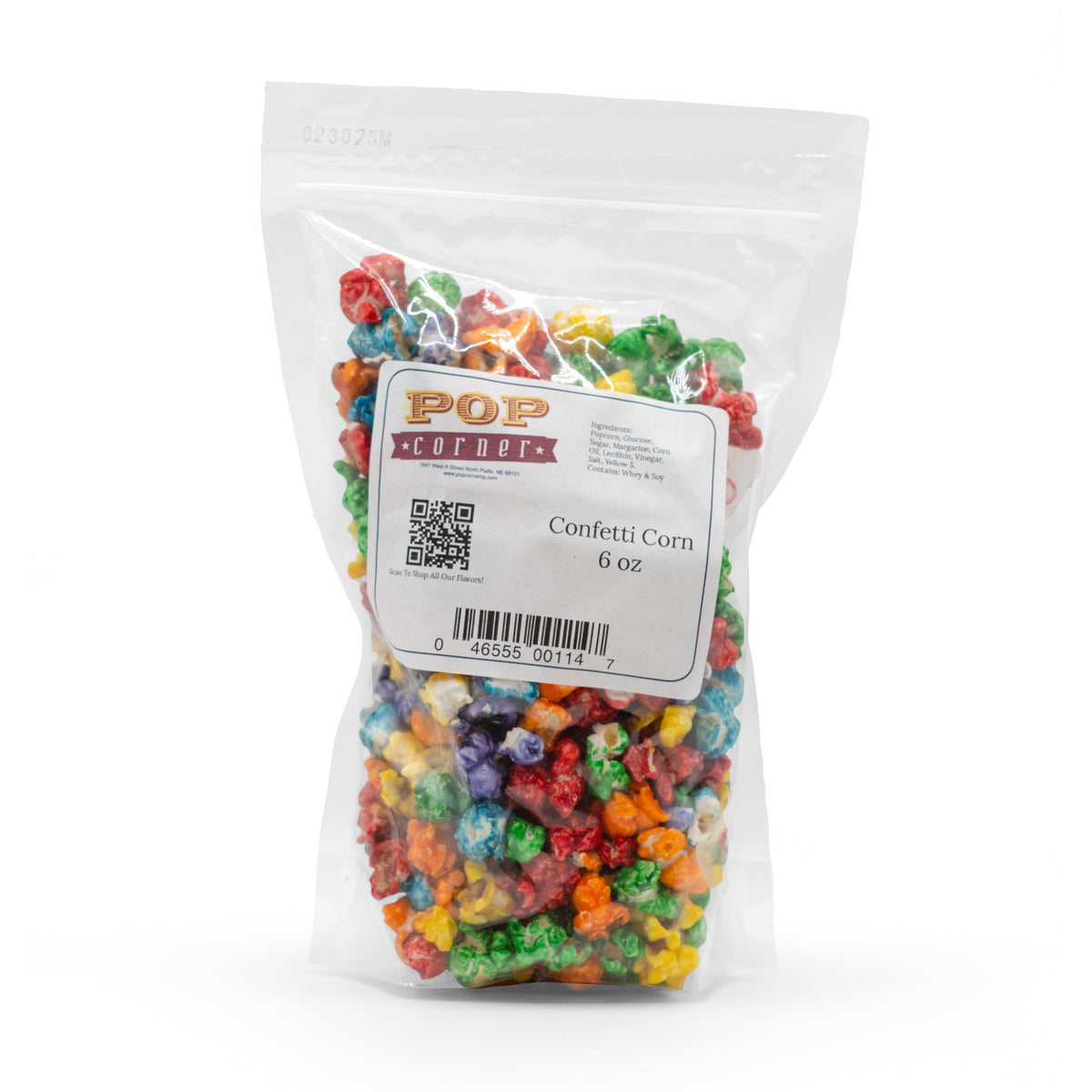 Confetti Popcorn | Pack of 2 | 6 oz | Pop Corner