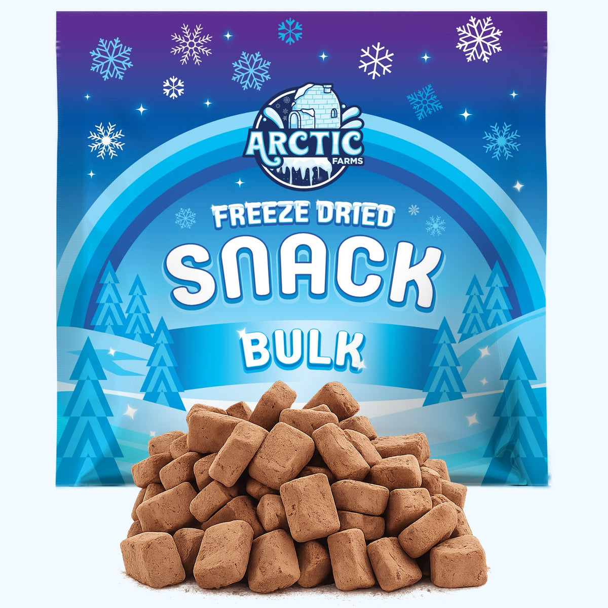 Freeze Dried Premium Organic Dark Chocolate