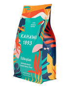 Kahawa 1893 Medium Roast Ethiopian Whole Bean Coffee, 12 oz (Case of 6)