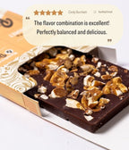 Coconut Caramel & Crushed Cashew Bark