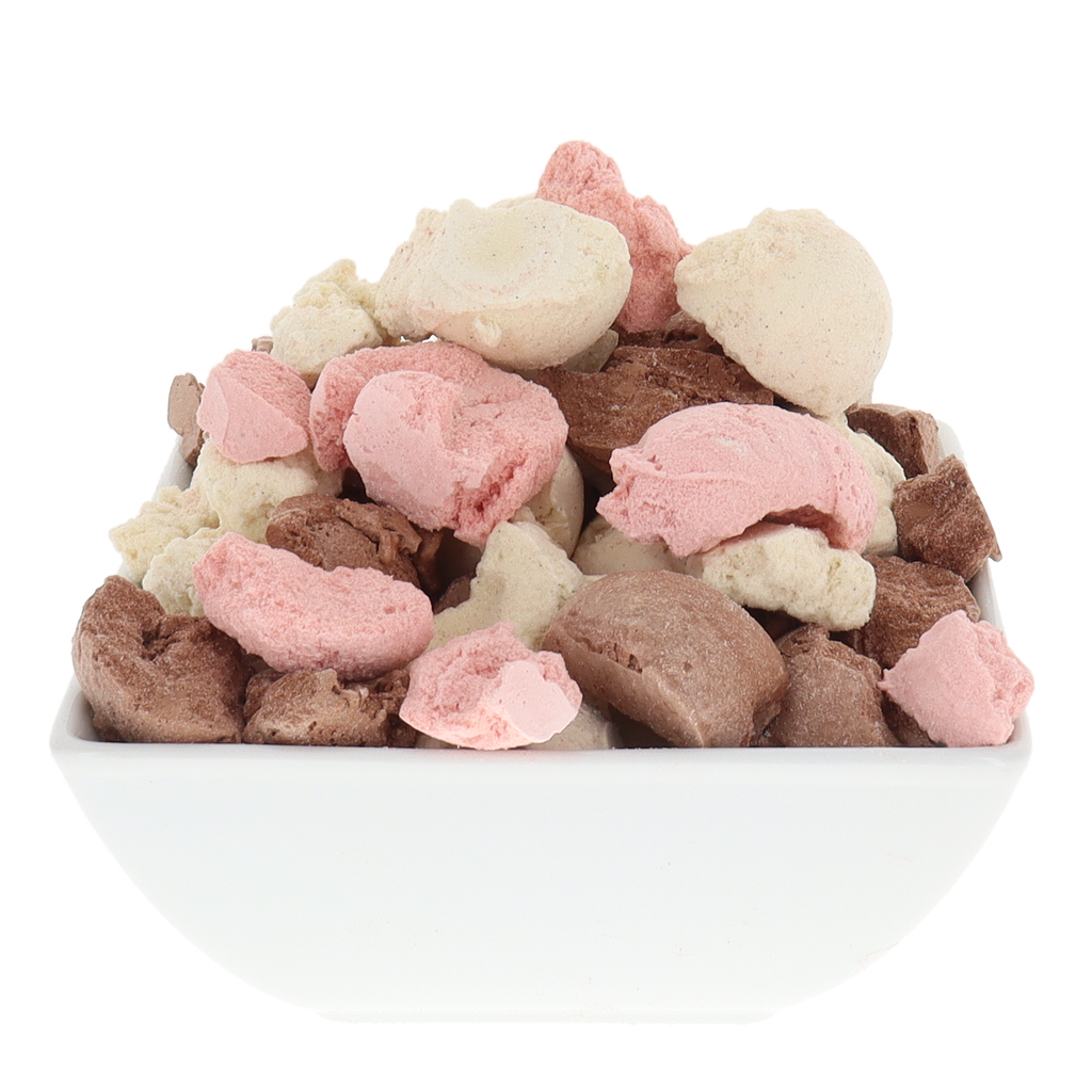 Freeze‑Dried Protein Ice Cream (Zero Added Sugar) — Neapolitan
