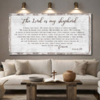 Psalm 23 - The Lord Is My Shepherd Sign III