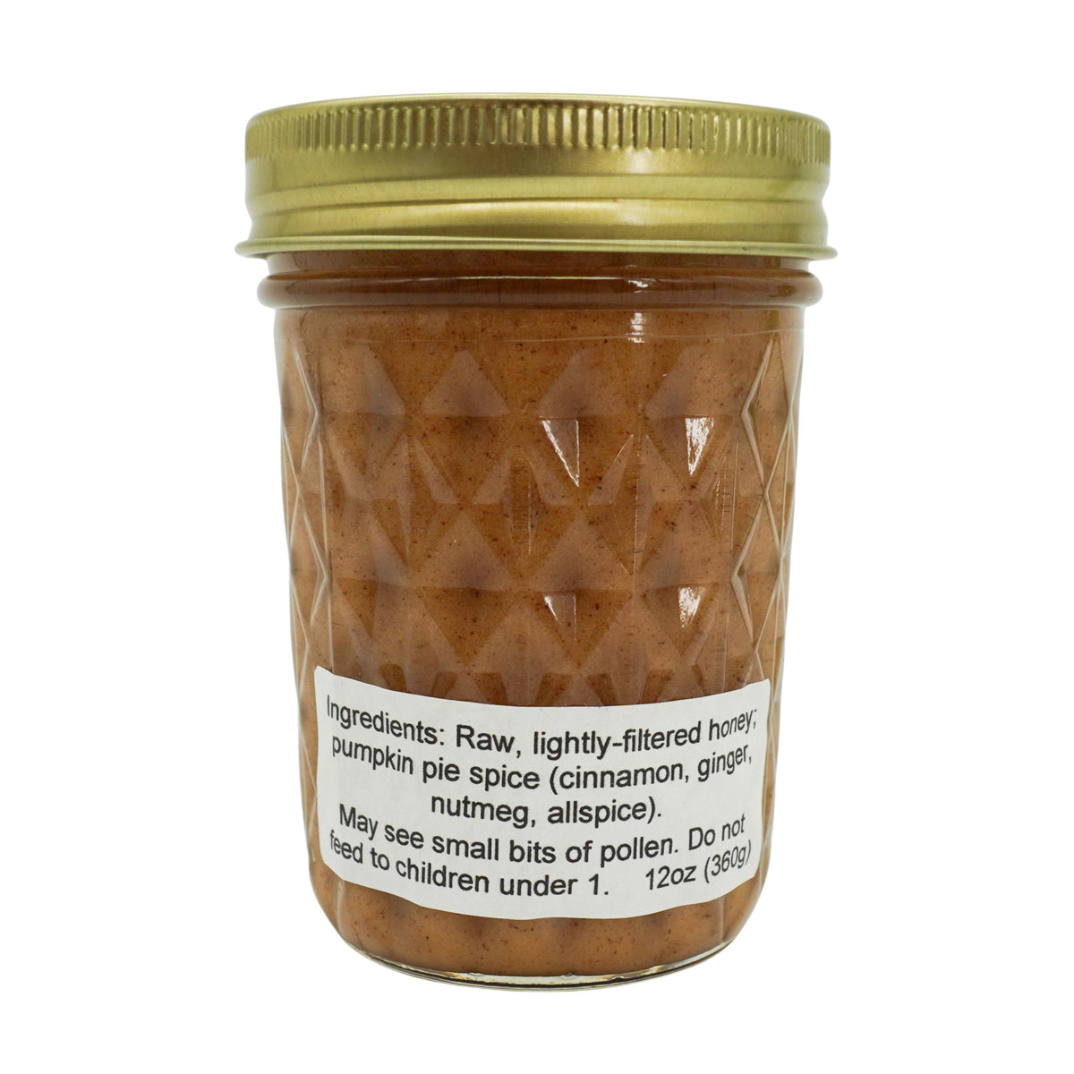 Pumpkin Spice Creamed Honey | 12 oz | Lance Honey Farms