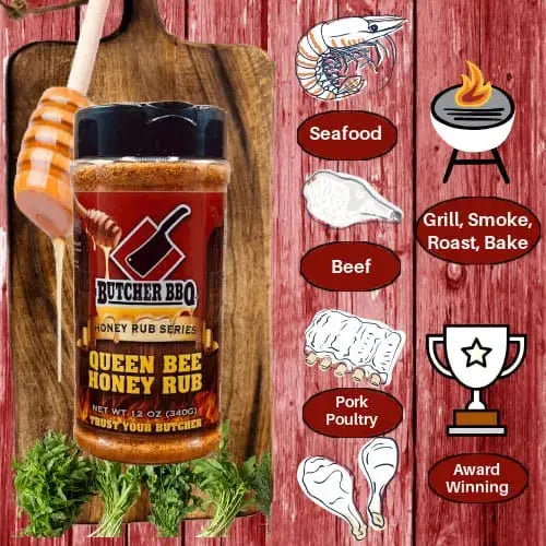 Queen Bee BBQ Seasoning Rub