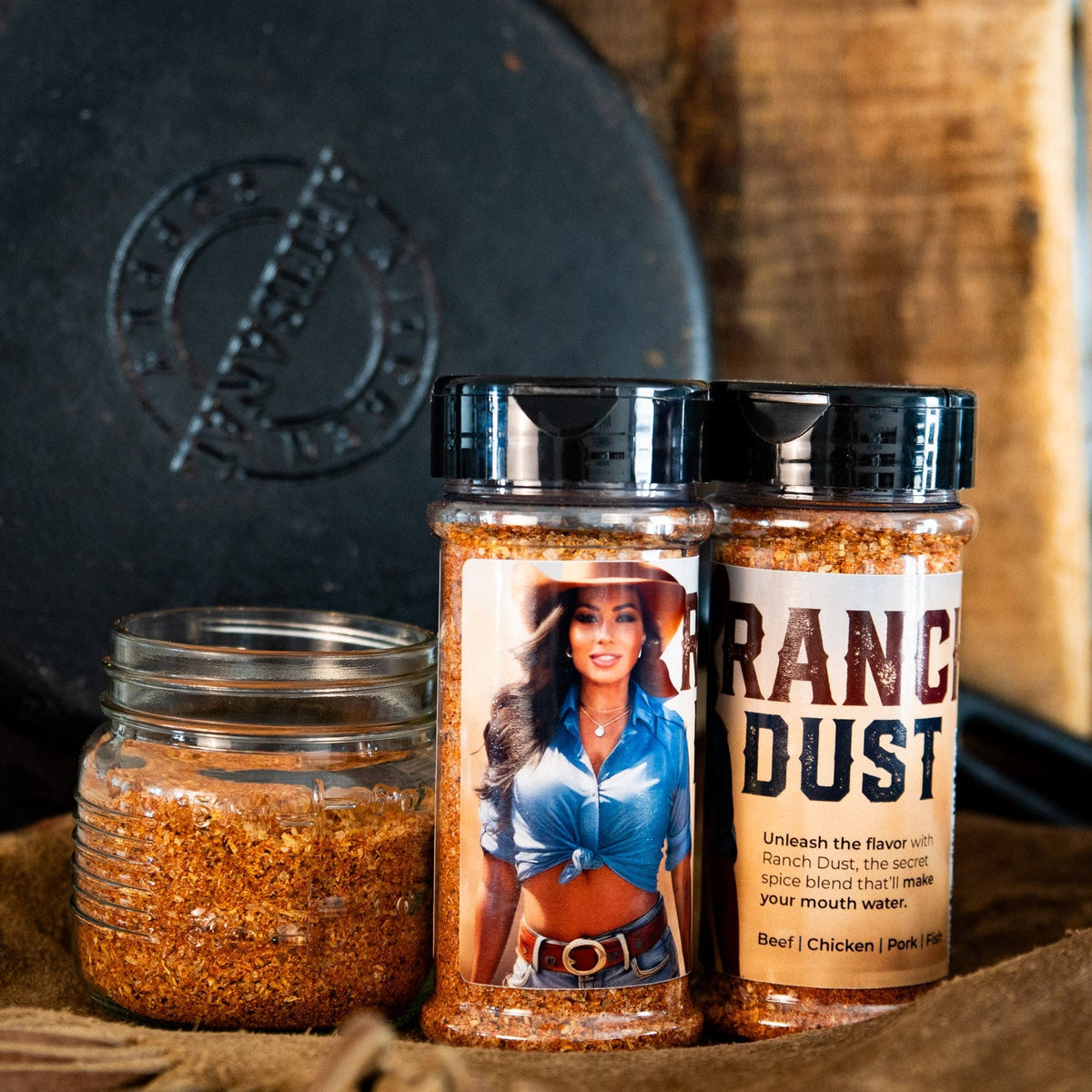 Ranch Dust Seasoning | Pack of 4 | 5.25 oz | Ranch Brands LLC