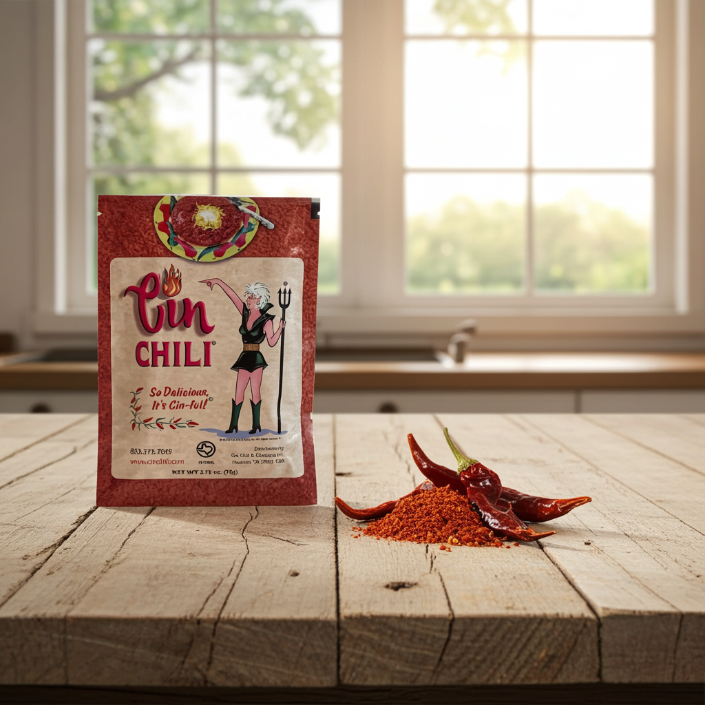 Cin Chili Seasoning Mix – Single Packet
