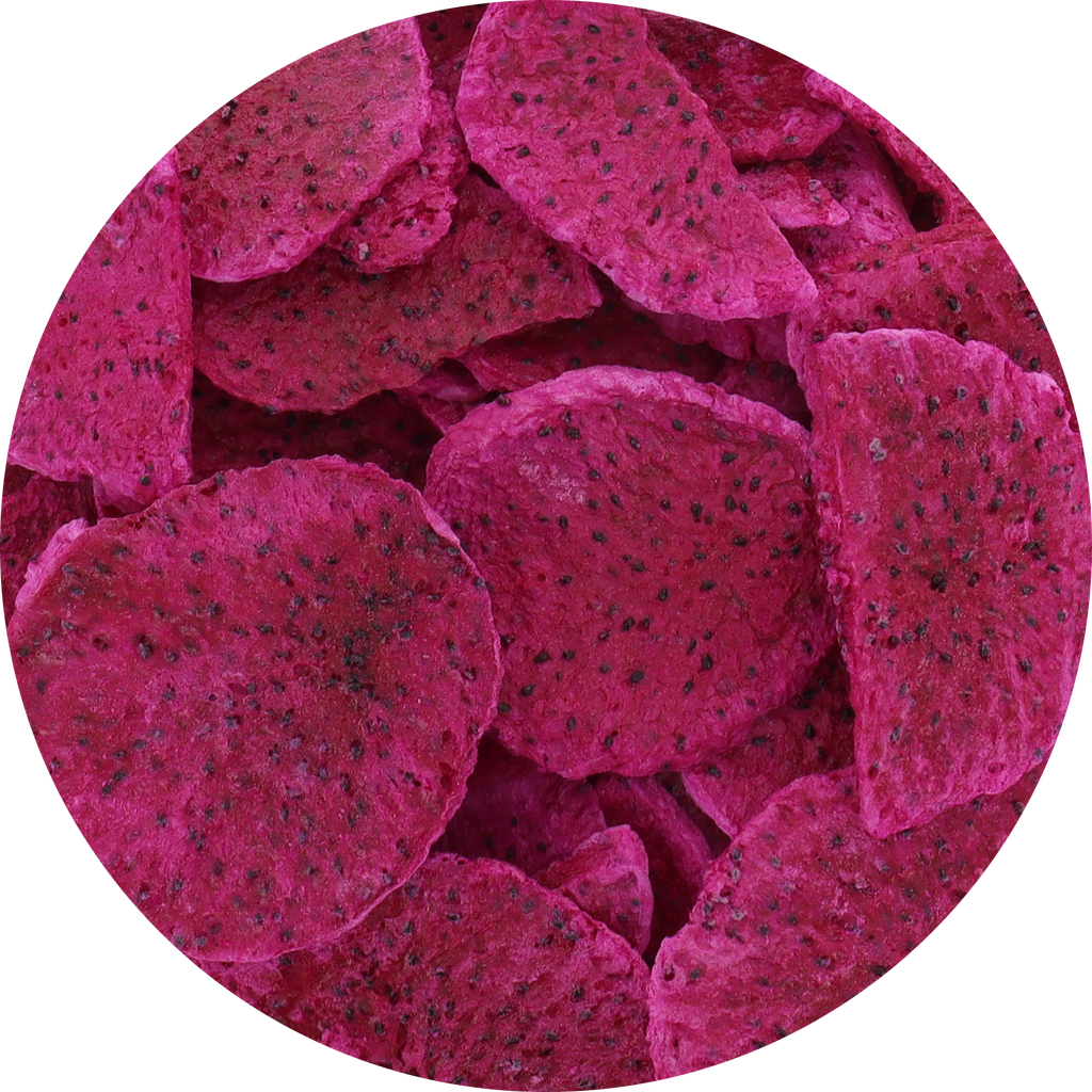 Freeze Dried Red Dragon Fruit Slices