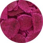 Freeze Dried Red Dragon Fruit Slices