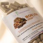 Iron Lion Capsules | Jamaican Roots Tonic Supplement with Sarsaparilla, Chaney Root (Cocolmeca), Strongback, Allman Strength