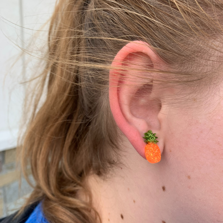 Triangle Resin Earring