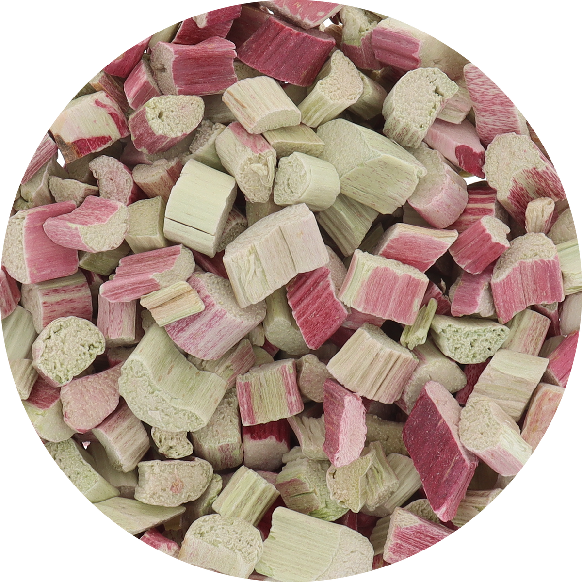 Freeze Dried Red Rhubarb