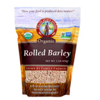 Organic Rolled Barley | 1 lb | Pack of 2 | Non-GMO | Grain Place Foods