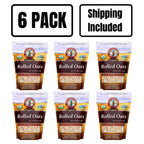 Organic Rolled Oats | Pack of 6 | 2.5 lb | Non-GMO | Shipping Included | Grain Place Foods