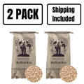 Organic Rolled Rye | Pack of 2 | 25 lb | Non-GMO | Shipping Included | Grain Place Foods