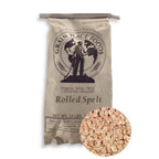 Organic Rolled Spelt | 25 lb | Non-GMO | Shipping Included | Grain Place Foods
