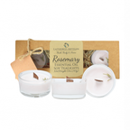 Rosemary | Essential Oil | Glass Cup Tealight Candles