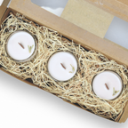 Rosemary | Essential Oil | Glass Cup Tealight Candles