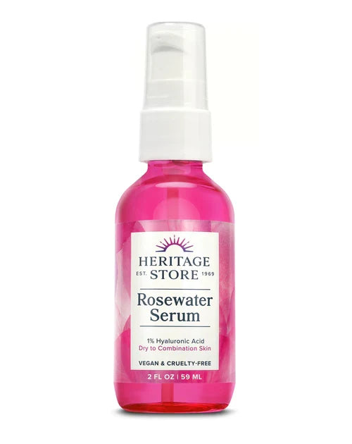 Heritage Store Serum Rosewater  - 2 Oz