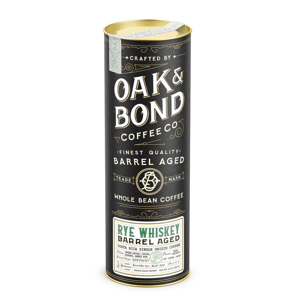 Rye Whiskey Barrel Aged Coffee
