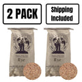 Organic Rye | 25 lb | Pack of 2 | Non-GMO | Shipping Included | Grain Place Foods