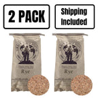 Organic Rye | 25 lb | Pack of 2 | Non-GMO | Shipping Included | Grain Place Foods
