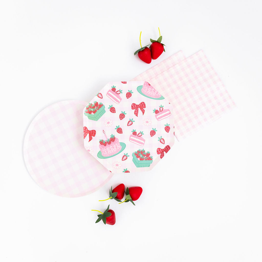 Strawberry Delight Plate