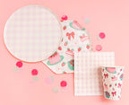 Pink Gingham Napkin