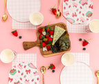 Pink Gingham Napkin
