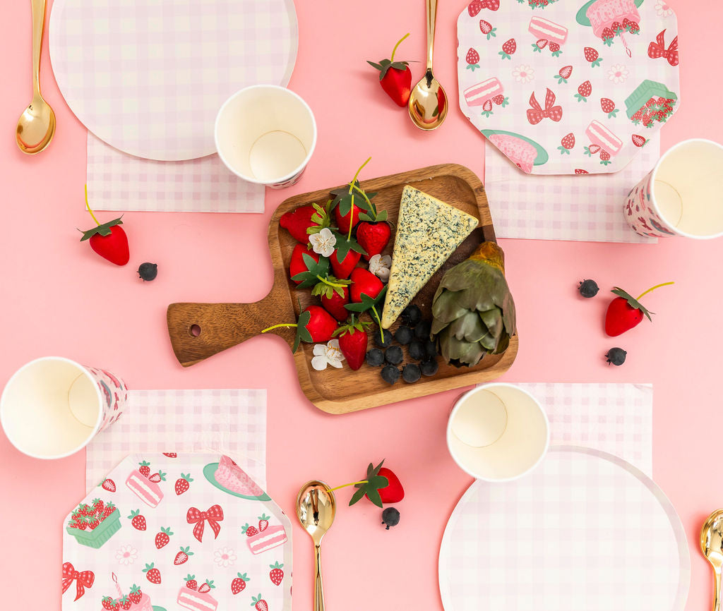 Strawberry Delight Plate