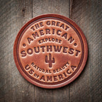 Southwest Leather Coaster