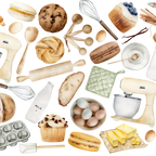 Baking Lover Glass Cups