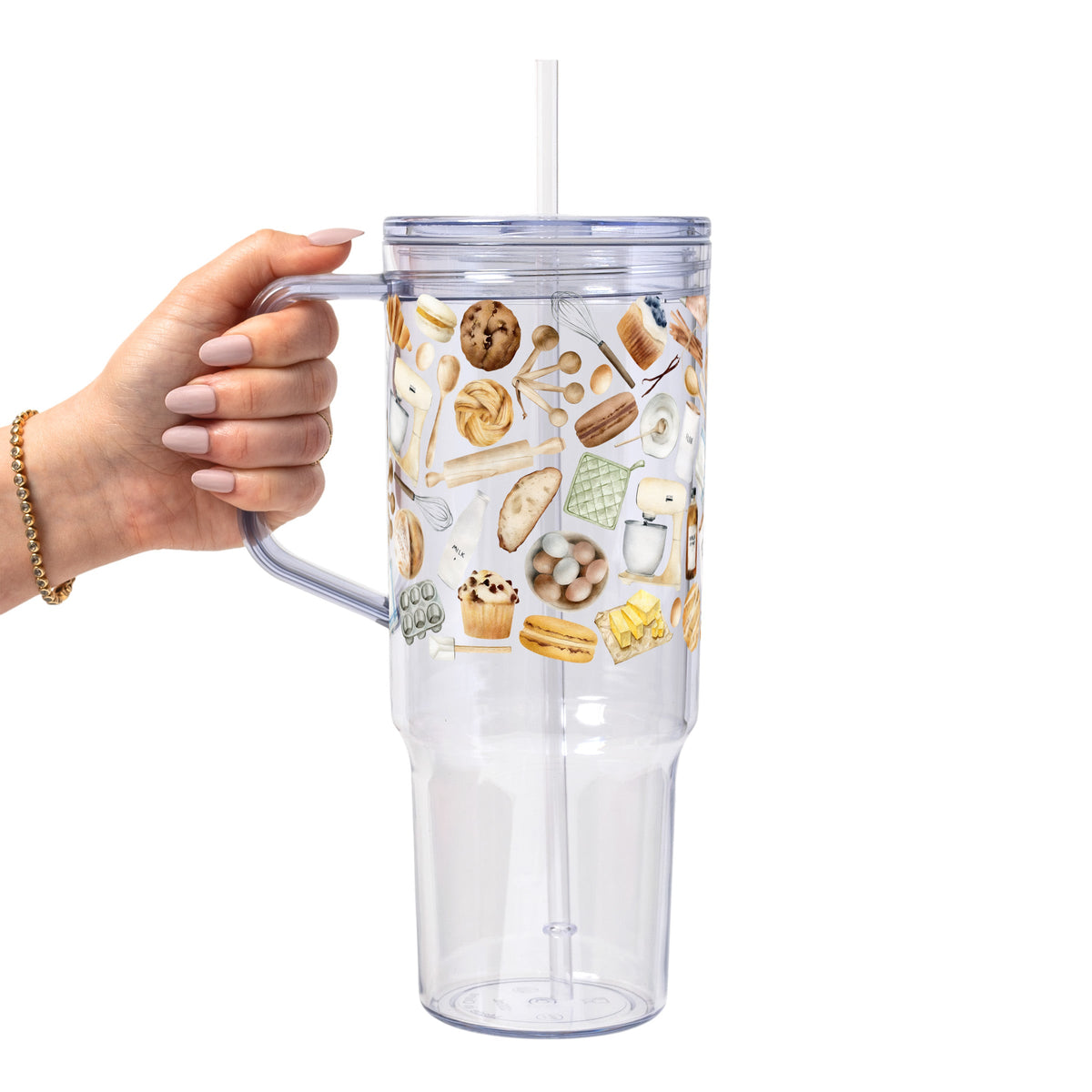 Baking Lover Glass Cups