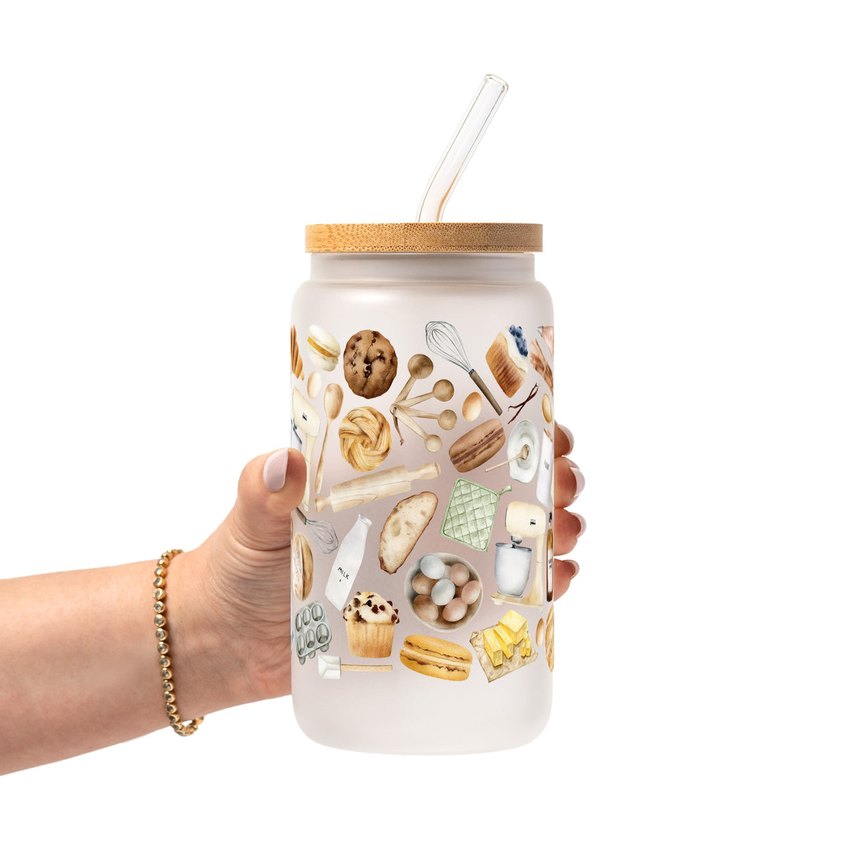 Baking Lover Glass Cups