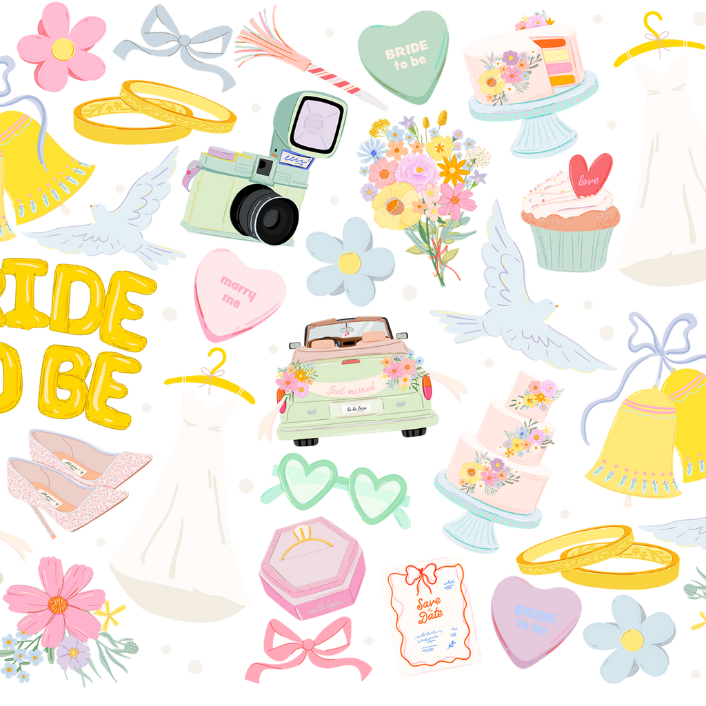 Bride To Be Glass Cups