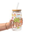 Capybara Beach Glass Cups