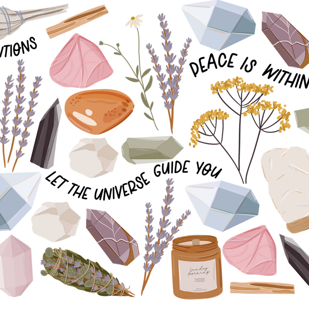 Daily Intentions Glass Cups