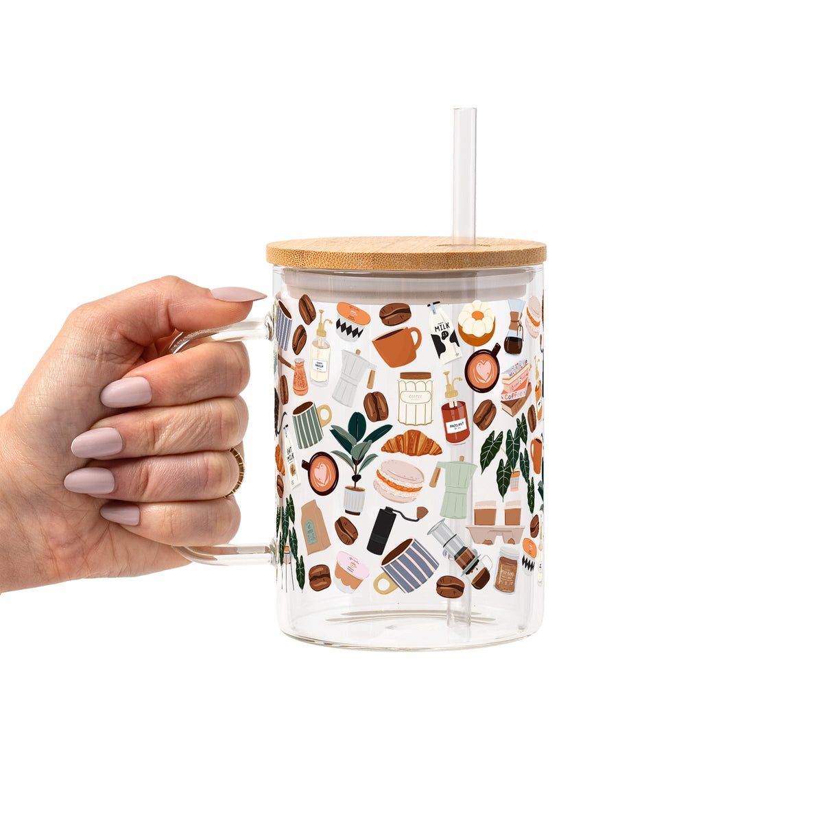 Cafe Cutie Glass Cups