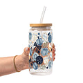 Cozy Hanukkah Glass Cups