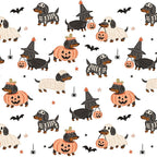 Spooky Dachshunds Glass Cups
