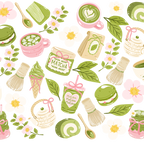 Matcha Moments Glass Cups