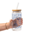 Something Blue Bridal Glass Cups