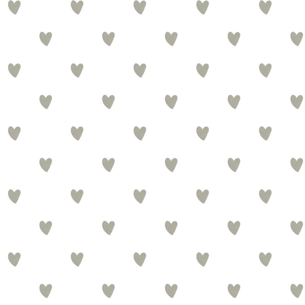 Sage Mini Hearts Glass Cups