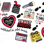 Thriller True Crime Glass Cups